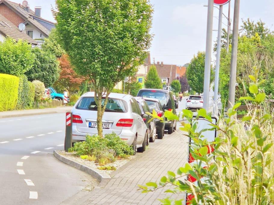 Dachnest Mit Terasse & Sauna Oerlinghausen Exteriör bild